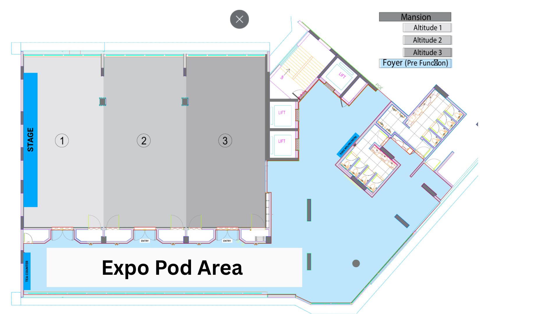 Hall Layout - Print Indiapreneur