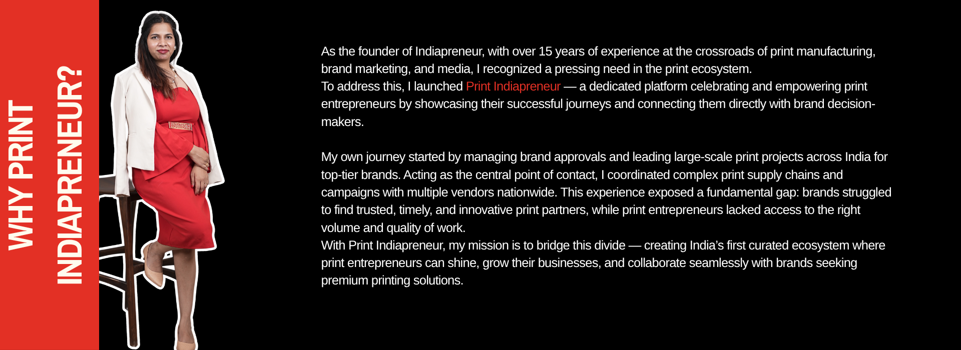 Why Print Indiapreneur