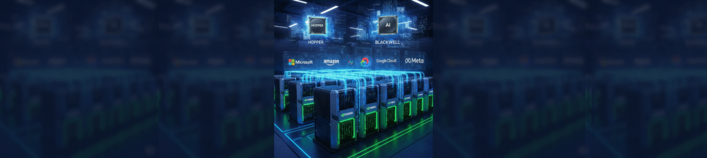 Today, Nvidia powers the world’s most advanced AI workloads. Over 80% of the global AI GPU market is controlled by Nvidia. Its chips are deployed by leading tech giants like: